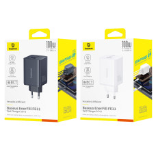 Мережевий зарядний пристрій Baseus EnerFill FE11 GaN 100W (P10182102213-00)