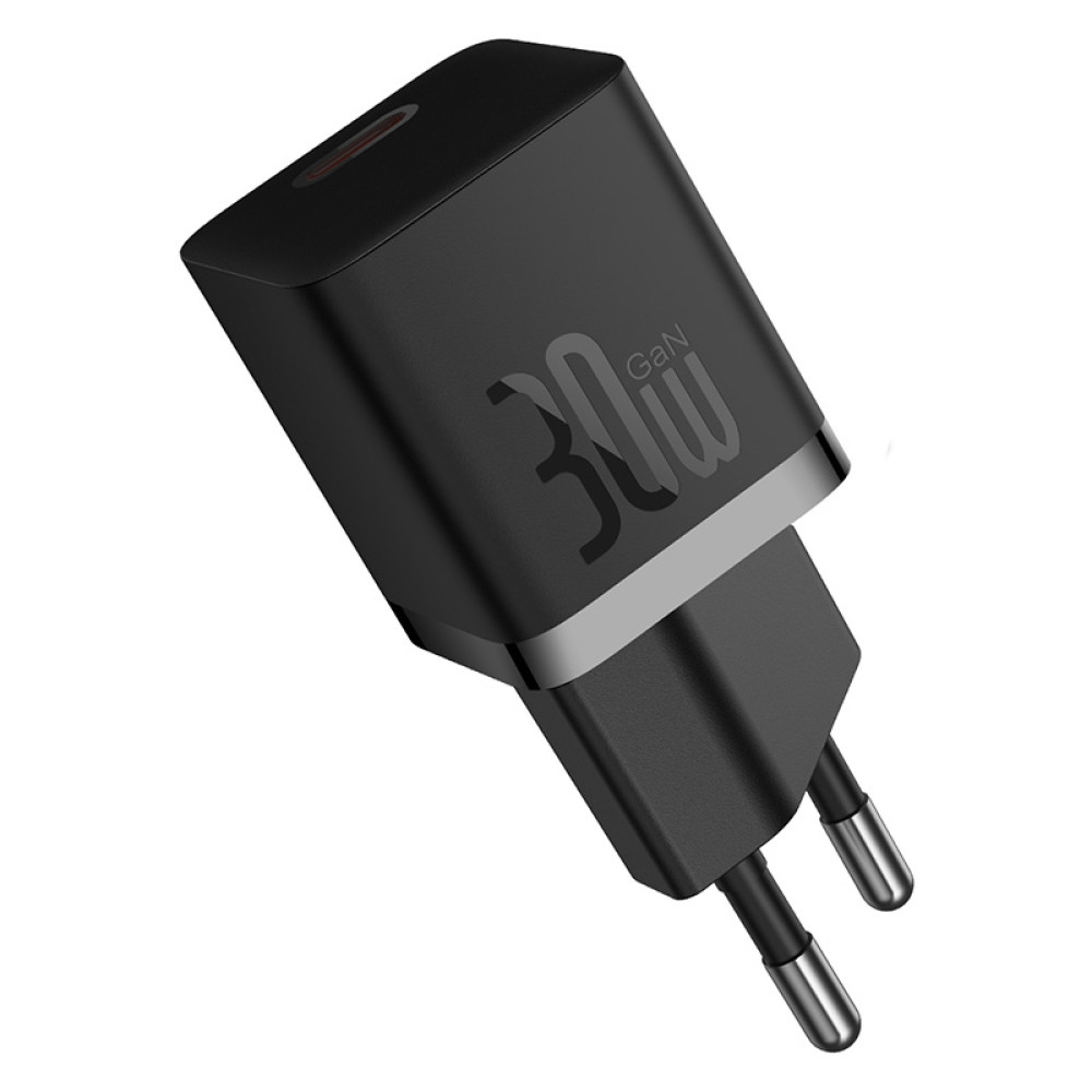 Мережевий зарядний пристрій Baseus GaN5 Mini PD30W Type-C to Type-C (P10110902113-00)