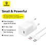 Мережевий зарядний пристрій Baseus GaN5 Mini PD30W Type-C to Type-C (P10110902213-00)