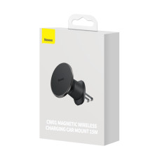 Holder Baseus CW01 Magnetic з бездротовою зарядкою (C40141001111-00)