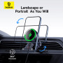 Holder Baseus Qi2.0 MagPro Series Magnetic Wireless Charging Car Mount Air Vent Version з бездротовою зарядкою 15W (C40164100121-01)