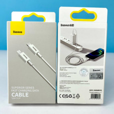 Data Cable Baseus Superior  Type-C to Lighting FC PD 20W 2m CATLYS-C01 CATLYS-C02