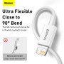 Data Cable Baseus Superior Series Lightning 2.4A 1m (CALYS-A01, CALYS-A02)