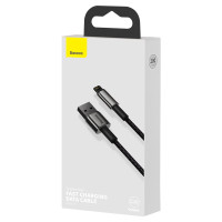 Data Cable Baseus Tungsten Gold Lightning 2.4A 2m (CALWJ-A01)
