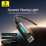 Data Cable Baseus Lit Button-Control Lightning 2.4A 1m (P10379003121-00)