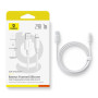 Data Cable Baseus Fast Charging Lightning 2.4A 1m (E0426901, E0426900)