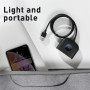 USB HUB Baseus Square round 4in1 (USB to USB3.0+USB2.0*3) 1m (CAHUB-AY01)