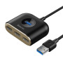 USB HUB Baseus Square round 4in1 (USB to USB3.0+USB2.0*3) 1m (CAHUB-AY01)