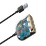 USB HUB Baseus Square round 4in1 (USB to USB3.0+USB2.0*3) 1m (CAHUB-AY01)
