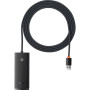 USB HUB Baseus Lite Series (USB to USB3.0*4) 2m (WKQX030201)
