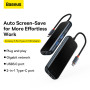 USB-C HUB Baseus AcmeJoy (Type-C to USB3.0*2+USB2.0+RJ45) (WKJZ010113)