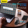 USB-C HUB Baseus AcmeJoy (Type-C to USB3.0*2+USB2.0+RJ45) (WKJZ010113)