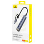 USB HUB Baseus UltraJoy Series 4-Port AIR (USB+Type-C to USB3.0*4+Type-C) (B0005280B811-13)