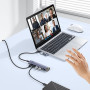 USB HUB Baseus UltraJoy Series 4-Port AIR (USB+Type-C to USB3.0*4+Type-C) (B0005280B811-13)