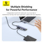 USB HUB Baseus UltraJoy Series 4-Port AIR (USB+Type-C to USB3.0*4+Type-C) (B0005280B811-13)