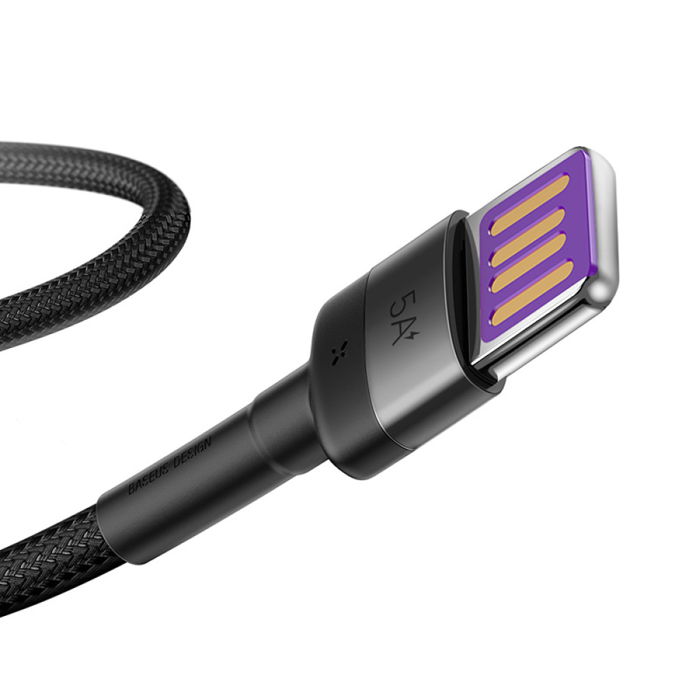 Data Cable Baseus Cafule HW Type-C 40W 1m (CATKLF-PG1)