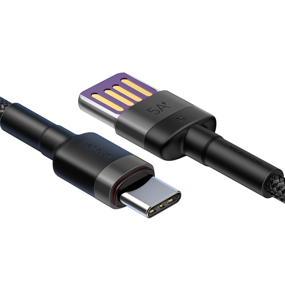 Data Cable Baseus Cafule HW Type-C 40W 1m (CATKLF-PG1)