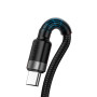 Data Cable Baseus Cafule HW Type-C 40W 1m (CATKLF-PG1)