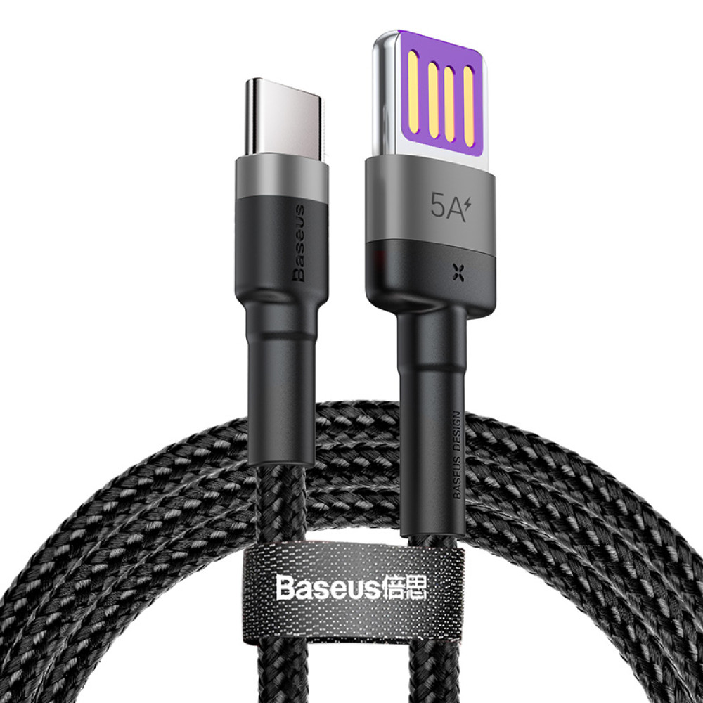 Data Cable Baseus Cafule HW Type-C 40W 1m (CATKLF-PG1)