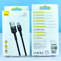 Data Cable Baseus Cafule Type-C 2A 2m (CATKLF-CG1)