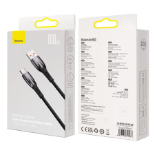 Data Cable Baseus Glimmer Series  Type-C 100W 2m (CADH000501)
