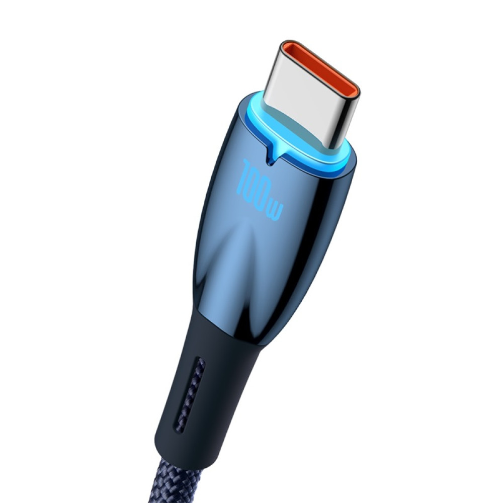 Data Cable Baseus Glimmer Series  Type-C 100W 2m (CADH000501)