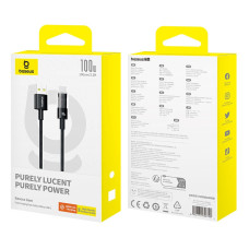 Data Cable Baseus Gem Type-C 100W 1m (P10373002111-00)