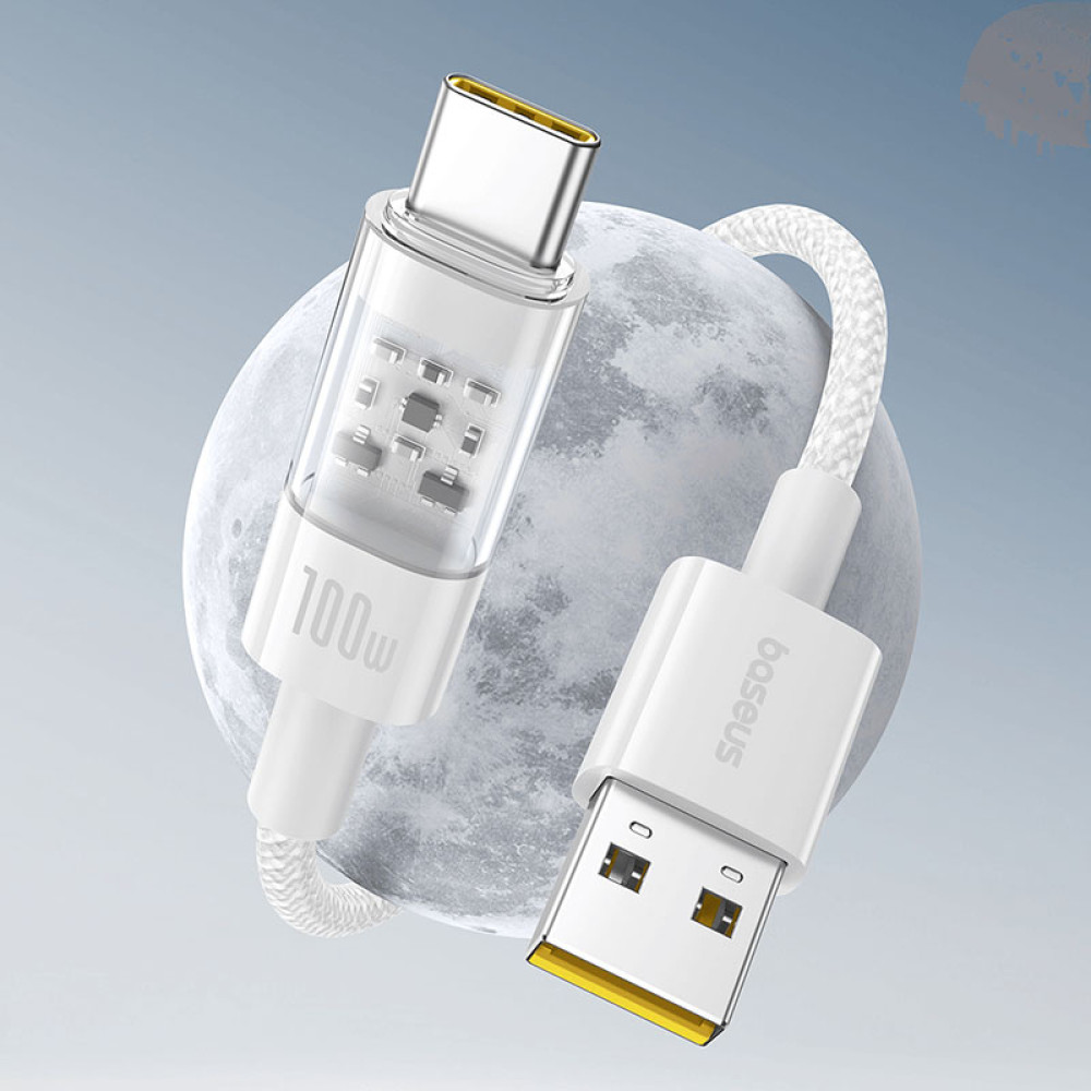 Data Cable Baseus Gem Type-C 100W 1m (P10373002111-00)