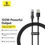 Data Cable Baseus Gem Type-C 100W 1m (P10373002111-00)