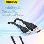 Data Cable Baseus Pudding Series Type-C 100W 1.2m (P10355703111-00)