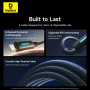 Data Cable Baseus Lit Button-Control Type-C 100W 1m (P10379002121-00)
