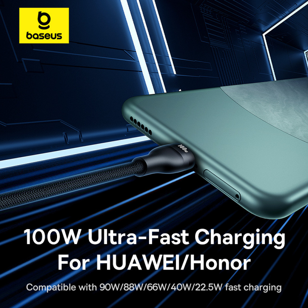 Data Cable Baseus Flash 2 Type-C 100W 2m (P10311804111-01)