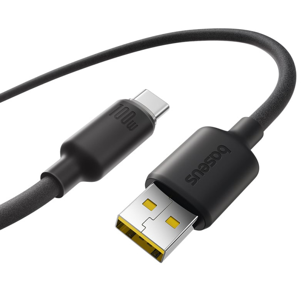 Data Cable Baseus Fast Charging Type-C 100W 1m (E0426800, E0426801)