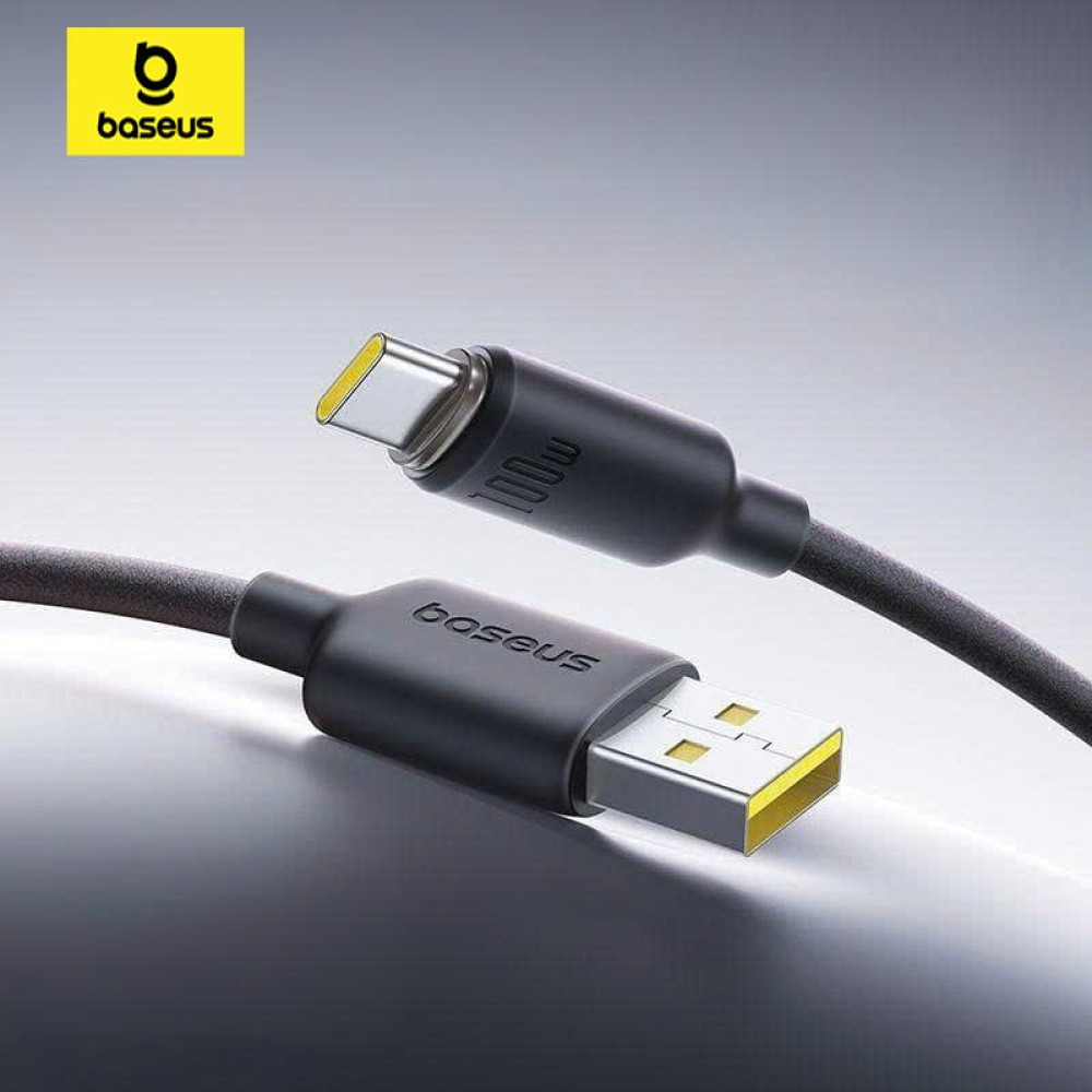 Data Cable Baseus Fast Charging Type-C 100W 1m (E0426800, E0426801)