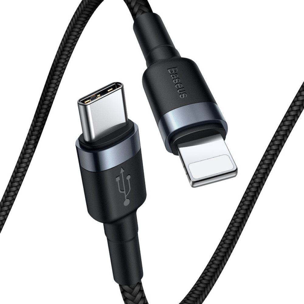 Data Cable Baseus Cafule Type-C to Lightning 20W 1m (CATLKLF-G1)
