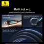 Data Cable Baseus Lit Button-Control Type-C to Lightning 20W 2m (P10379001121-01)