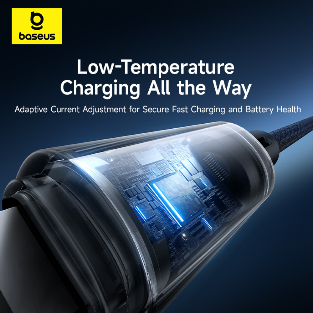 Data Cable Baseus Lit Button-Control Type-C to Lightning 20W 2m (P10379001121-01)