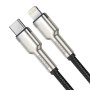 Data Cable Baseus Cafule Metal Series Type-C to Lightning 20W 2m (CATLJK-B01)