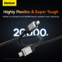 Data Cable Baseus CoolPlay Type-C to Lightning 20W 1m (CAKW000001)