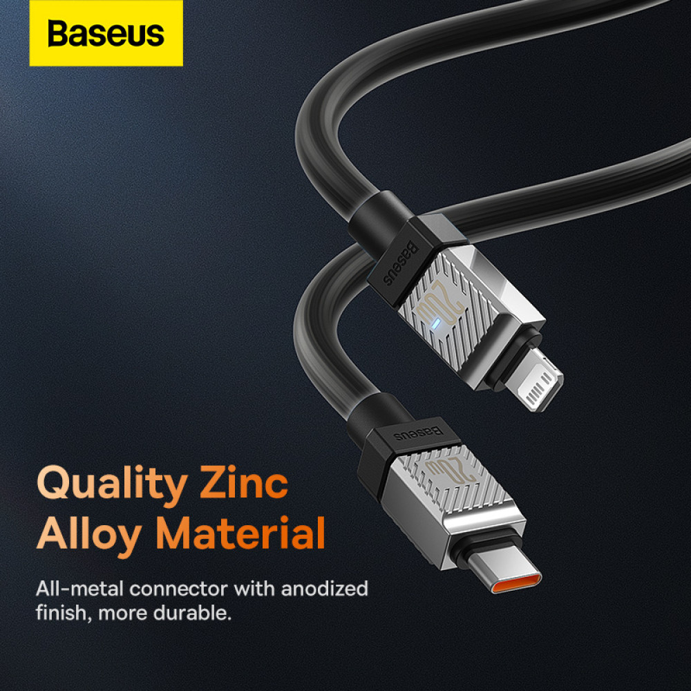 Data Cable Baseus CoolPlay Type-C to Lightning 20W 1m (CAKW000001)
