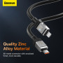 Data Cable Baseus CoolPlay Type-C to Lightning 20W 1m (CAKW000001)
