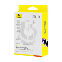 Data Cable Baseus Crystal Type-C to Lightning 20W 1m (P10383101211-00)