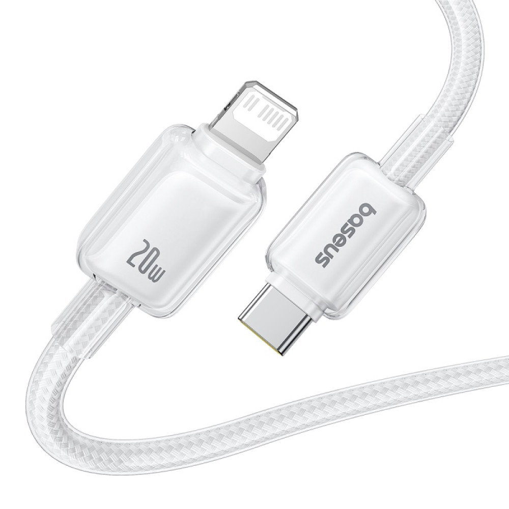 Data Cable Baseus Crystal Type-C to Lightning 20W 1m (P10383101211-00)
