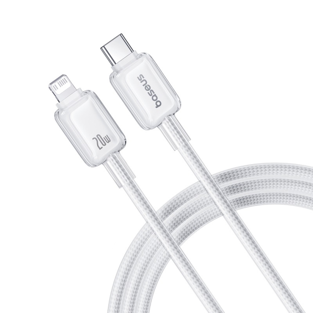 Data Cable Baseus Crystal Type-C to Lightning 20W 1m (P10383101211-00)