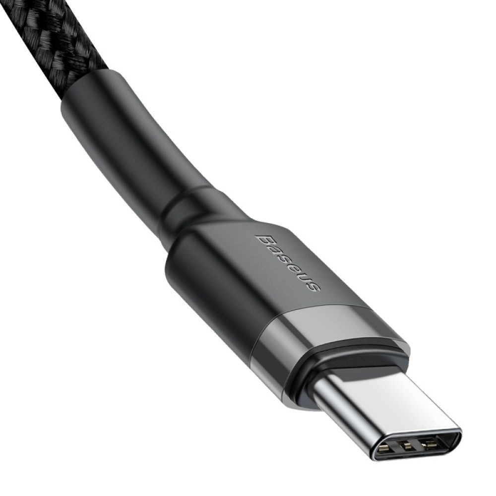 Data Cable Baseus Cafule flash Type-C to Type-C 60W 1m (CATKLF-GG1, CATKLF-G91)