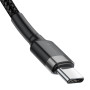 Data Cable Baseus Cafule flash Type-C to Type-C 60W 1m (CATKLF-GG1, CATKLF-G91)