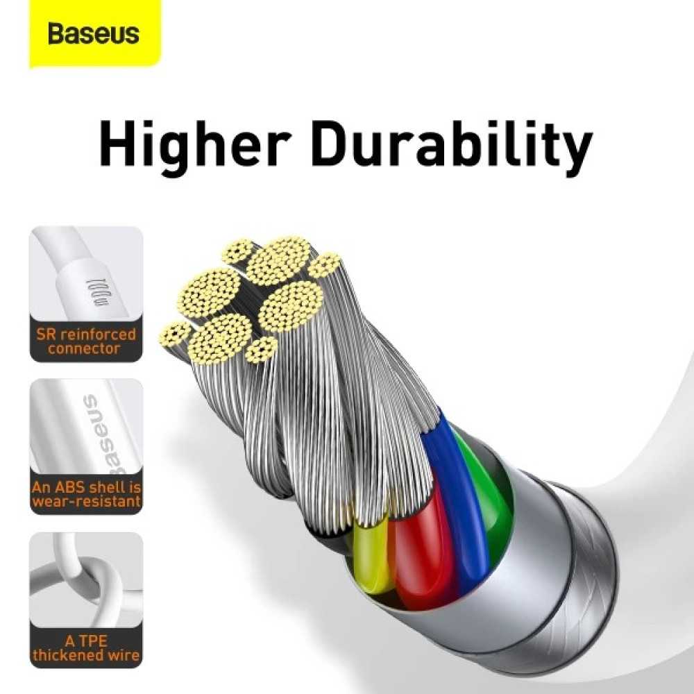 Data Cable Baseus Superior Series Type-C to Type-C 100W 2m (P10365200211-04)