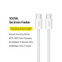 Data Cable Baseus Superior Series 2 Type-C to Type-C 100W 1m (P10365200211-03)