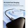 Data Cable Baseus Dynamic 3 Series Type-C to Type-C 100W 1m (P10367000111-00)