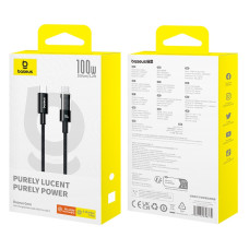 Data Cable Baseus Gem Type-C to Type-C 100W 1m (P10373000111-00)